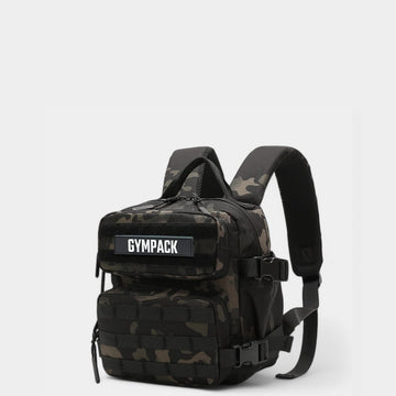 9L Mini-Rucksack – Schwarz Camo | Gympack