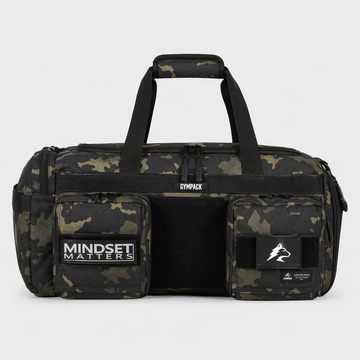 45L Duffel Bag – Black Camo | Gympack Ultra Series