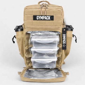 50L Insulated Backpack – Beige | Gympack Thermal