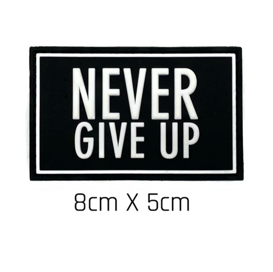 Never Give Up Patch