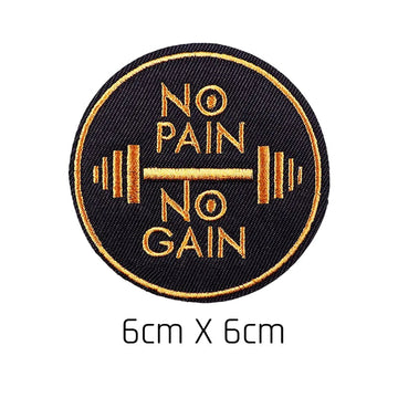 "No Pain No Gain" Patch