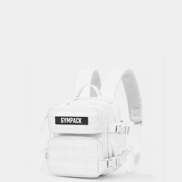 Mini Mochila 9L – Blanca | Gympack