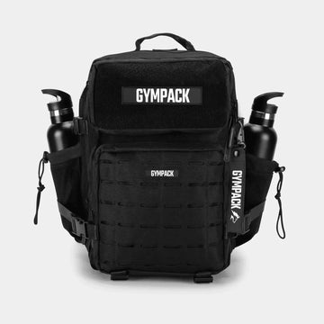 25L Gym Backpack – Black | Gympack Pro