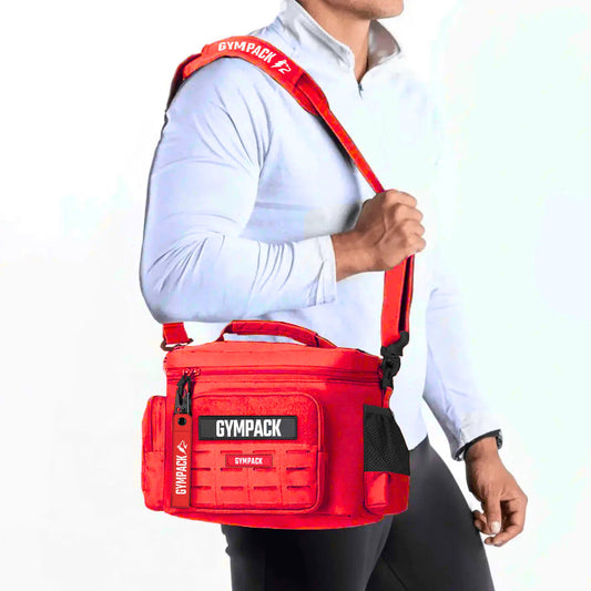 13L Insulated Lunch Bag – Red | Gympack