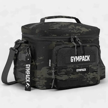 13L Insulated Lunch Bag – Black Camo | Gympack