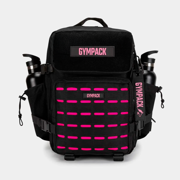 25L Gym Backpack – Black and Pink | Gympack Pro