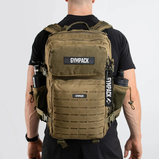 50L Gym Backpack – Khaki | Gympack Pro