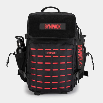 Zaino Palestra 50L – Nero e Rosso | Gympack Pro