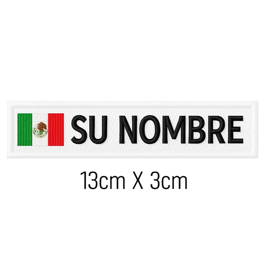 Custom Country Patch - White